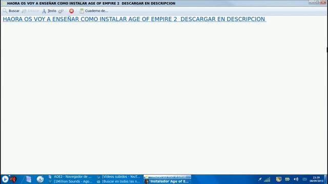 instalar age of empire 2 (descarga en descripcion) guadalinex edu смотреть онлайн