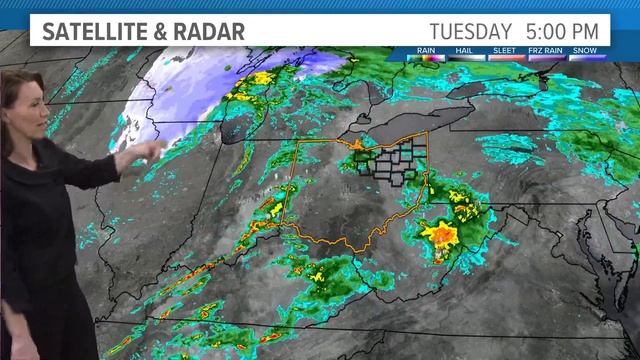 Cleveland Weather: Tracking potential for Tuesday night storms смотреть онлайн