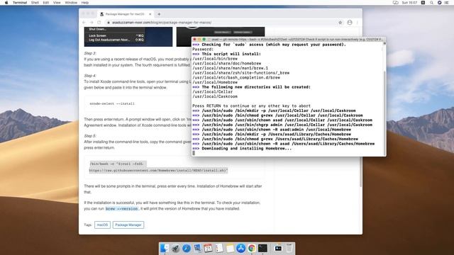 Homebrew - Package manager for macOS смотреть онлайн