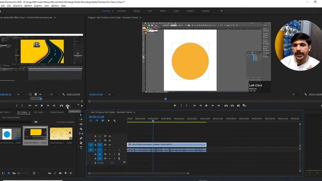 Adobe Premiere Pro | Class 3 | Beginners | Source Window | Timeline Window смотреть онлайн