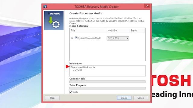 Toshiba How-To: Create System Recovery Media DVDs on a Windows 8 Laptop смотреть онлайн