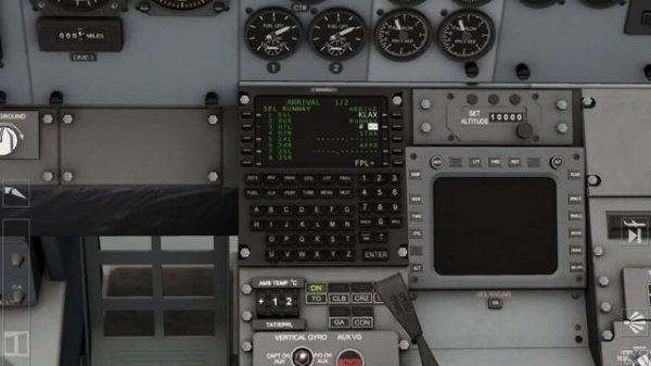 How to program a flight plan in the Boeing 737-500. Aerofly FS