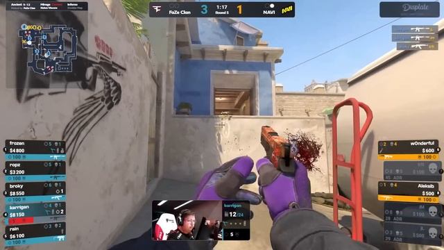 NAVI vs FaZe - Highlights - PGL CS2 MAJOR COPENHAGEN 2024 смотреть онлайн