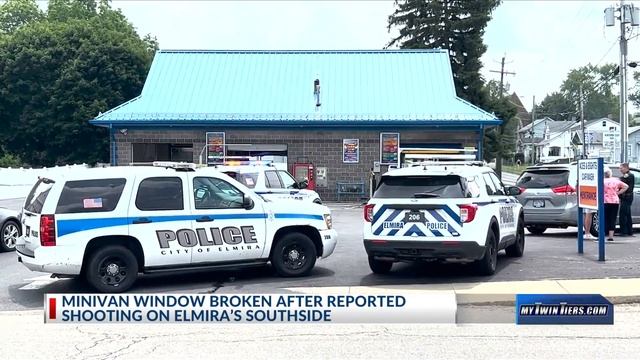 Minivan window broken after reported shooting on Elmira’s southside смотреть онлайн