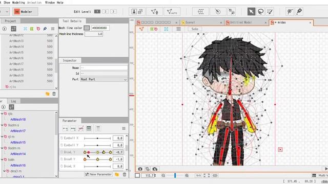 Live2D Cubism Editor 3 2 00 (تجربة تحريك ناجحة) [تحريك] смотреть онлайн