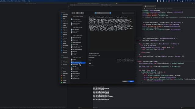 Multi window SwiftUI macOS app working with menu commands смотреть онлайн