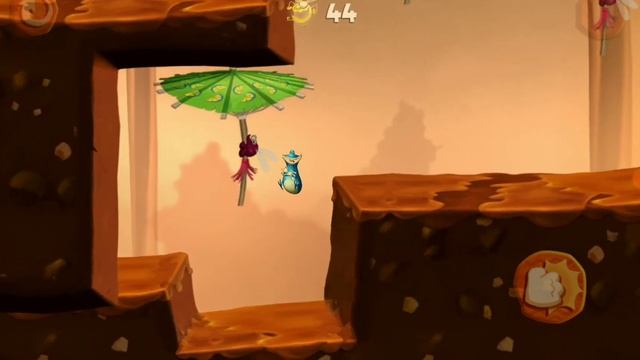 Rayman Fiesta Run: Level 3 - Mini Rayman Calorie Free смотреть онлайн