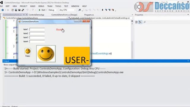 C# Working With Controls Part 1 смотреть онлайн