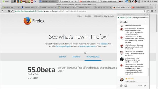 Linux News LIVE / Ubuntu Mate 17.10 смотреть онлайн