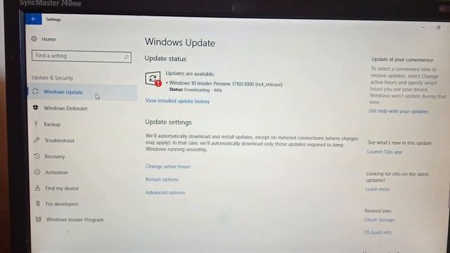 Installation of Windows 10 Pro Build 17101.rs4 | Febrauary 16th 2018 release смотреть онлайн