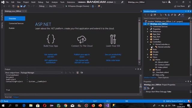 VS 2019 MVC - ENTITY FRAMEWORK- ÖRNEK PROJE смотреть онлайн