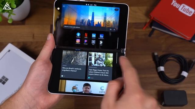 Microsoft Surface Duo Unboxing! смотреть онлайн