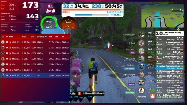 XRS Races: a Longer and Hard race Windows 11 🌶️hot sauce in zwift🌶️⚡Tehz Attacus🚴Makuri 40 km смотреть онлайн