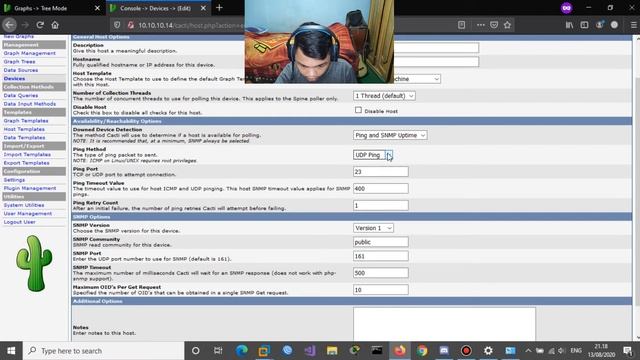 SNMP SERVER Monitoring | Cacti смотреть онлайн
