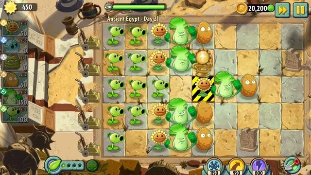 #plantsvszombies2 It's about time - Gameplay Part 3 - Ancient Egypt (android) смотреть онлайн