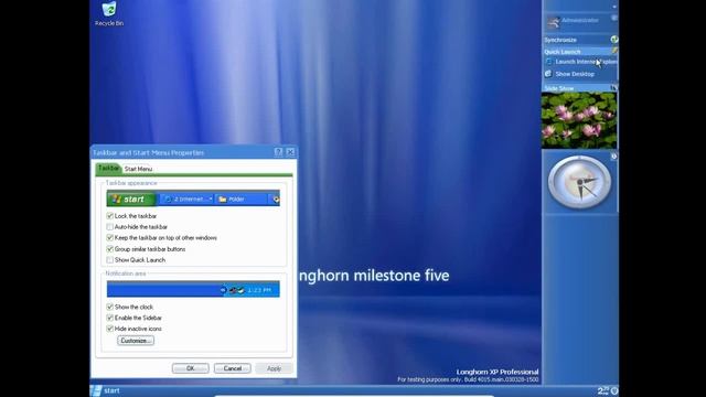 Windows Longhorn 4015 || Еволюція Windows Longhorn смотреть онлайн