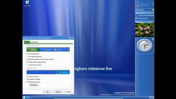 Windows Longhorn 4015 || Еволюція Windows Longhorn