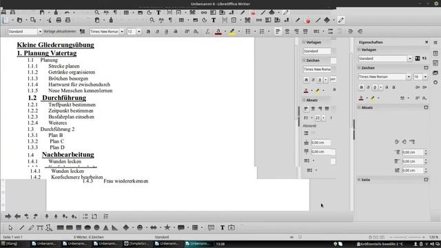 Libreoffice # 02 aufzählungszeichen und tabellen einfügen смотреть онлайн