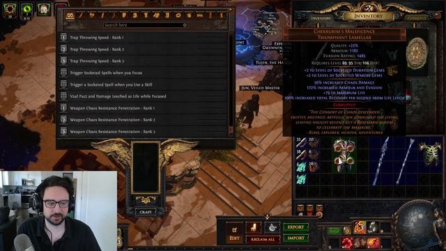 Corrupting Cry Staff and Double Corrupt Armor 6-Link Crafting Guide смотреть онлайн