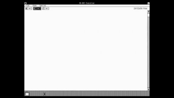 Windows 1.0 DR5 on SVGA 800x600 Display!