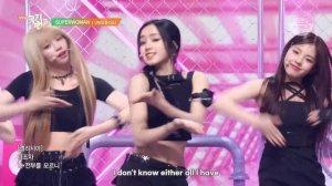 UNIS(유니스) - SUPERWOMAN [Lyrics] | KBS WORLD TV 240329