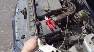 Установка корректора фар  на Lada Granta FL