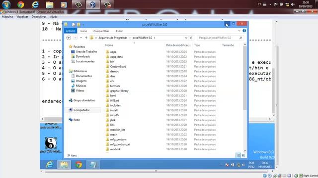 Instalando Pro Engineer 5.0 windows 8 - 100% funcionando HD смотреть онлайн