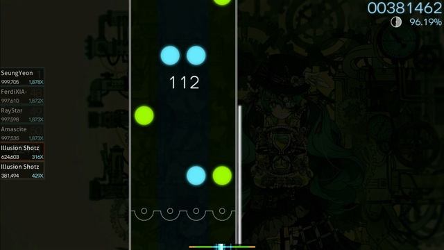 Cyanine osu! Mania (Hyper) смотреть онлайн