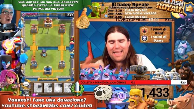 SFIDA CAVALIERE CLASH ROYALE!!!ALZIAMO LE SPADE ALLA CONQUISTA DEL CABALLEROS!! SUINI SPADATI!! смотреть онлайн