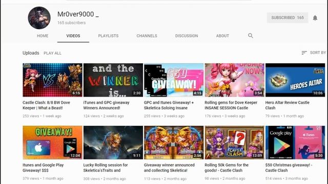 2X50$ GPC or itunes Cards GIVEAWAY with Mr0ver9000 _ - Castle Clash смотреть онлайн