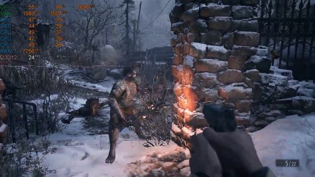 Resident Evil Village Demo | Custom Settings(2) from Rustam TERMENUSMACK | Core i5 - 2320 | GTX 105 смотреть онлайн