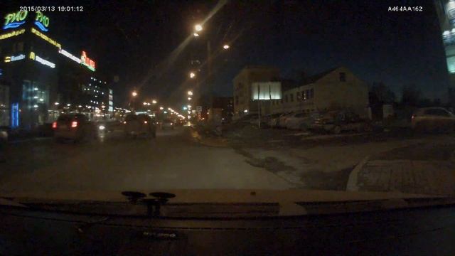 Пример записи видеорегистратора Booster RV5 (ночь) | SERVICEMAN смотреть онлайн