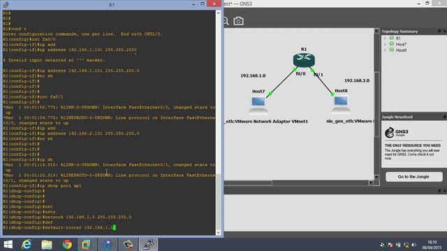 CONNECTING TWO VMS WITH GNS3 [DARIJA] смотреть онлайн