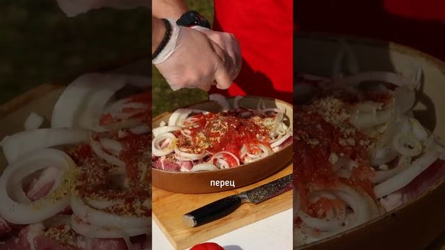 thumb-Свинина кусковая бескостная охлажденная лопатка от Шефа~400г-6}