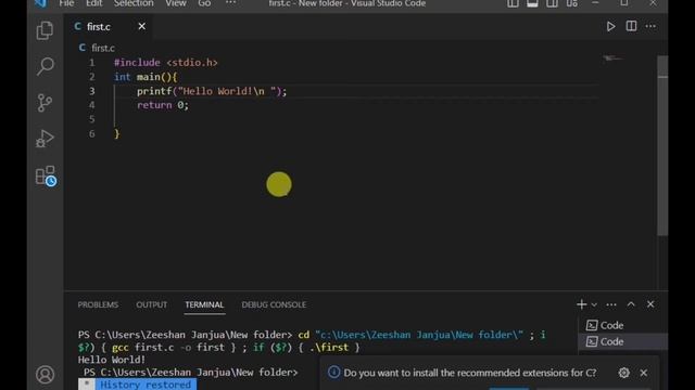 how to download and setup Vs Code minGW compiler and best alternative for Vs code Dev C++ for C |# смотреть онлайн