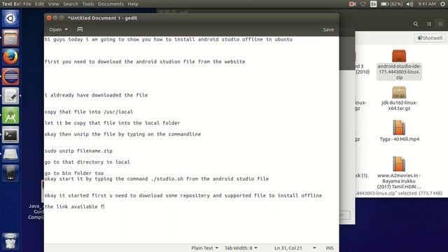 How to install android studio offline смотреть онлайн