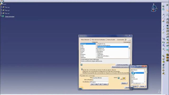 HOW TO: Set Shortcut Key in Catia V5 R20 смотреть онлайн