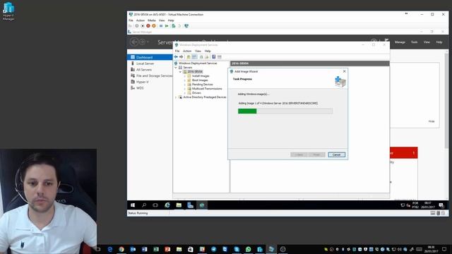 Instalando e configurando o WDS no Windows Server 2016 смотреть онлайн