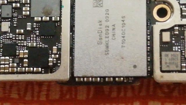 iphone 7 after drop damege nand ic. reball nand. смотреть онлайн
