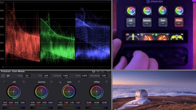 Davinci Stream Deck + Color Panel Sneak Peak смотреть онлайн
