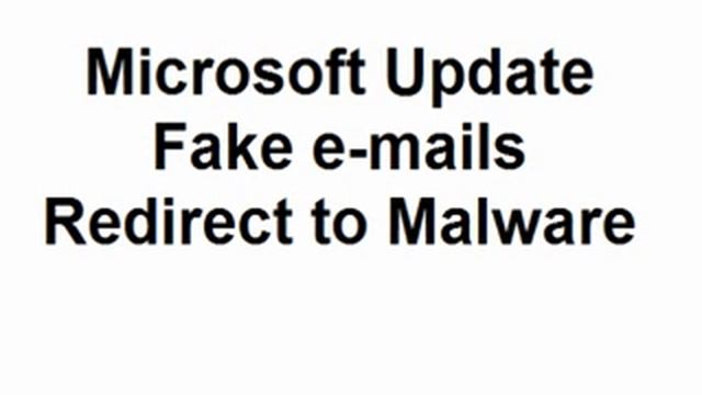 Fake Microsoft Update emails смотреть онлайн