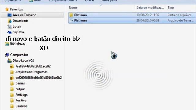 Como baixar e instalar o tema platinum no win. 7 смотреть онлайн