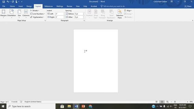 008 Microsoft Office Word's Layout Menu Tab смотреть онлайн