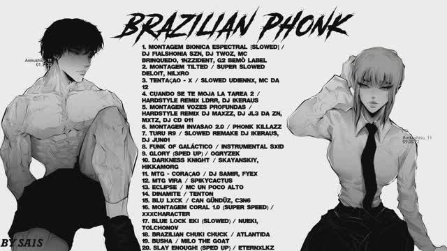 1 HOUR NEW BRAZILIAN AGGRESIVE PHONK 2024 / BRAZILIAN PHONK / ЧАС БРАЗИЛЬСКОГО ФОНКА / SA1S PNXNK / смотреть онлайн