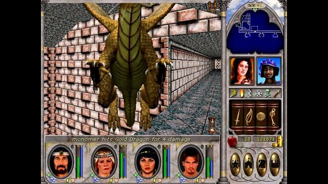 Let's play Might and Magic 6 [80] Temple of the snakes смотреть онлайн