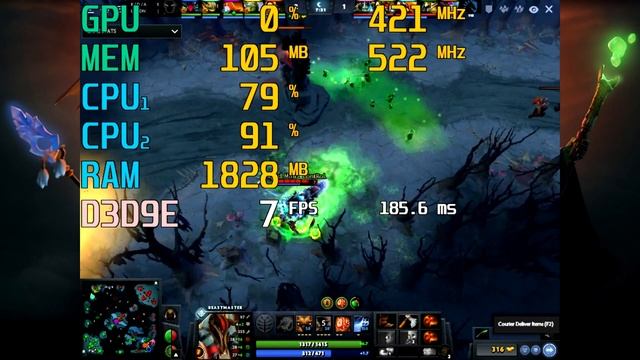 Intel P4 3,06 GHz \ Nvidia MSI GeForce 6200 \ 4GB RAM \ Dota 2 Benchmark @720p and 800x600 смотреть онлайн