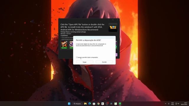 Como INSTALAR APP (APK) ANDROID de FORA da PLAY STORE do WINDOWS 10 e WINDOWS 11 | RÁPIDO E FÁCIL! смотреть онлайн