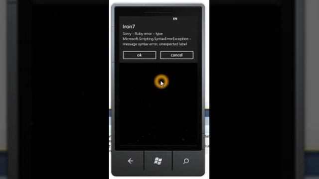 Using WP7 Accelerometer from Ruby - Iron7 смотреть онлайн