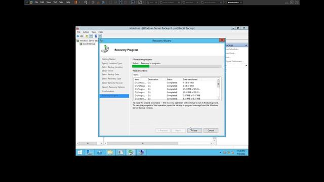 Restore recovery смотреть онлайн