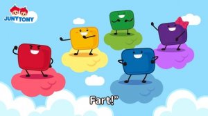 Farting Marshmallows | I Can Fart the Funniest! | Kids Songs | JunyTony